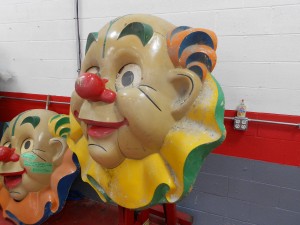 1950s Clown heads (3)