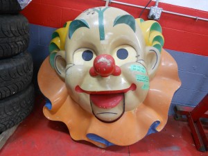 1950s Clown heads (4)