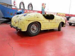 1950s yellow mercedes carnival ride (14)