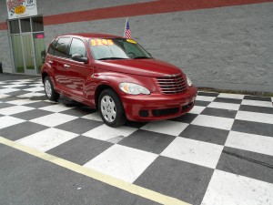 2007 chrysler pt cruiser red (1)