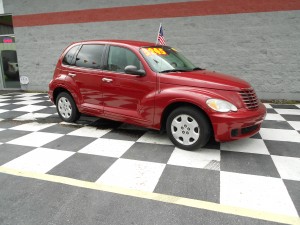 2007 chrysler pt cruiser red (3)