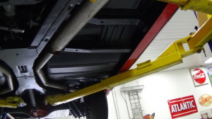 undercarriage on 1958 Impala Convertible (6)