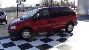 2006 dodge caravan burgandy (12)