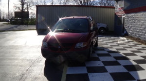 2006 dodge caravan burgandy (14)