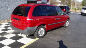 2006 dodge caravan burgandy (6)