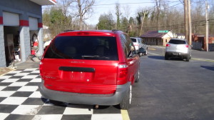 2006 dodge caravan burgandy (7)