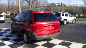 2006 dodge caravan burgandy (9)