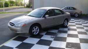 2001 Ford Taurus ses gold (11)