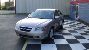 2008 Hyundai Sonata gold (12)