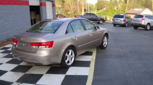 2008 Hyundai Sonata gold (6)